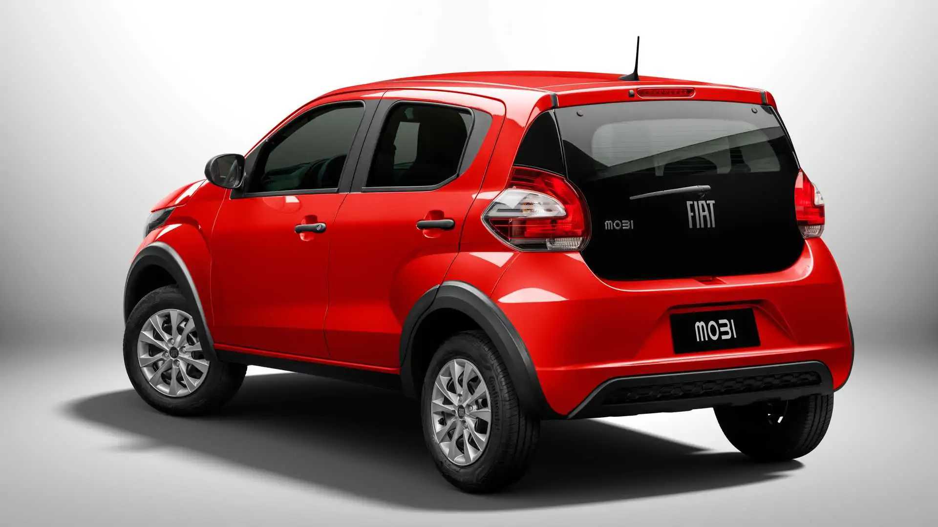 Fiat Mobi Like vermelho