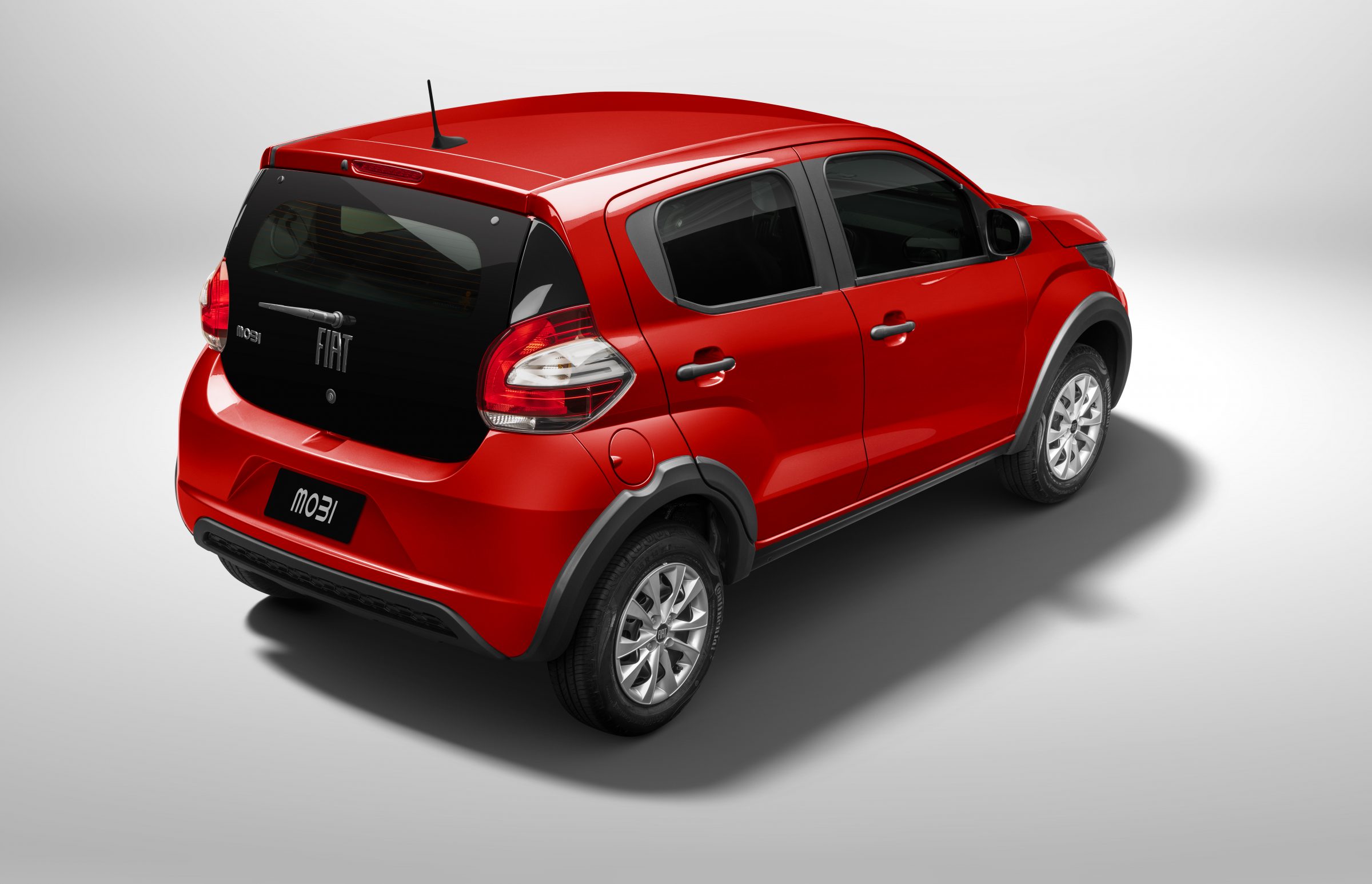 Fiat Mobi Like vermelho