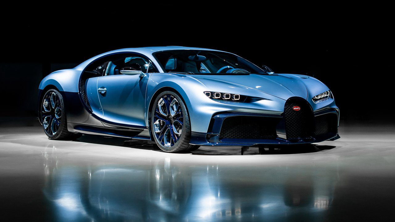 Bugatti Chiron lateral