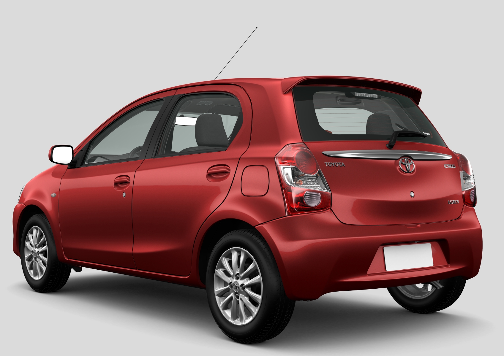 Toyota Etios Hatch Vermelho 2012