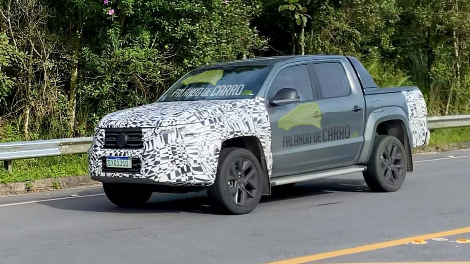 Flagra da nova Volkswagen Amarok