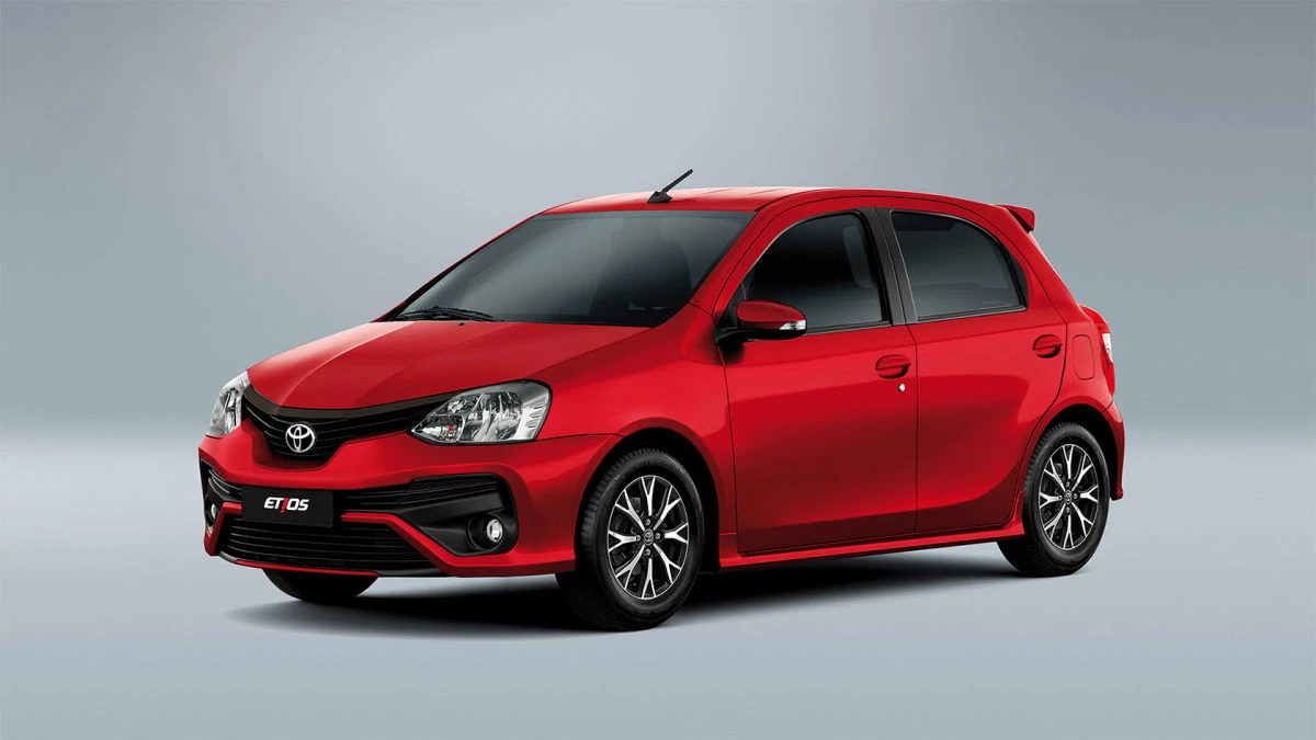 Toyota Etios 2021 vermelho