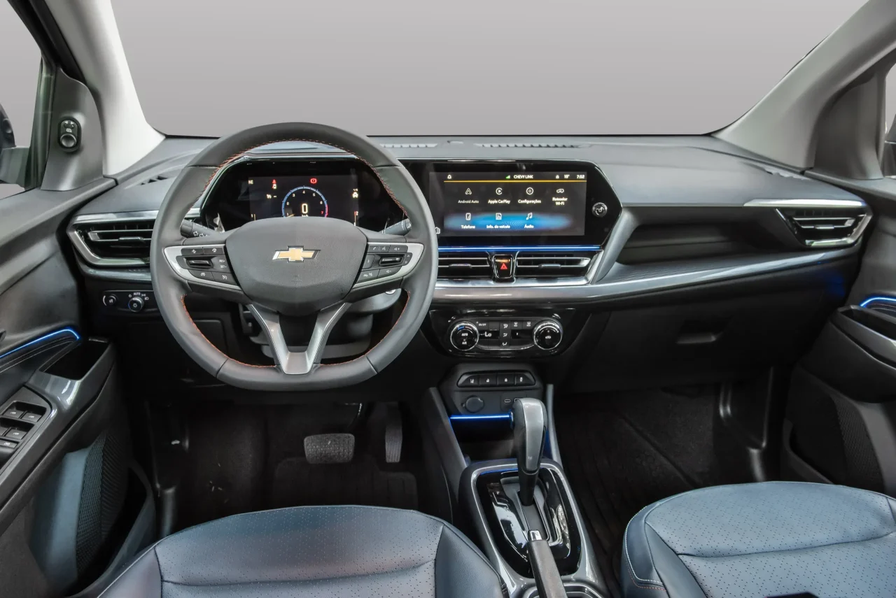 Interior da nova Chevrolet Spin Premier 2025