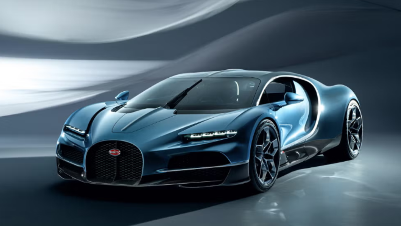 Design do novo Bugatti Tourbillon