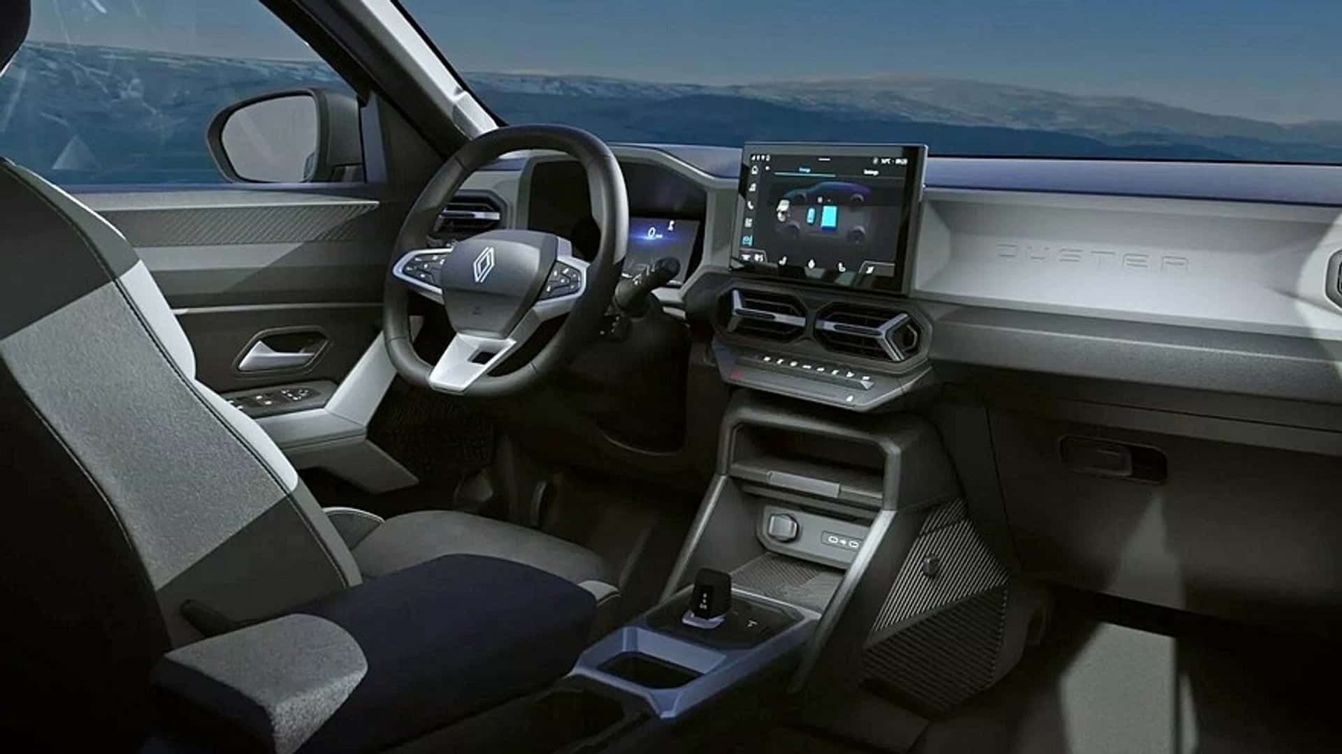 Interior novo Renault Duster