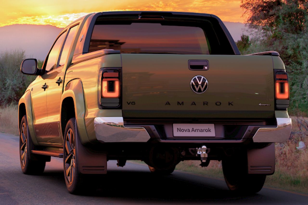 Traseira da Amarok 2025