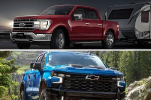 Ford F-150 2025 vs. Chevrolet Silverado: qual a melhor picape?