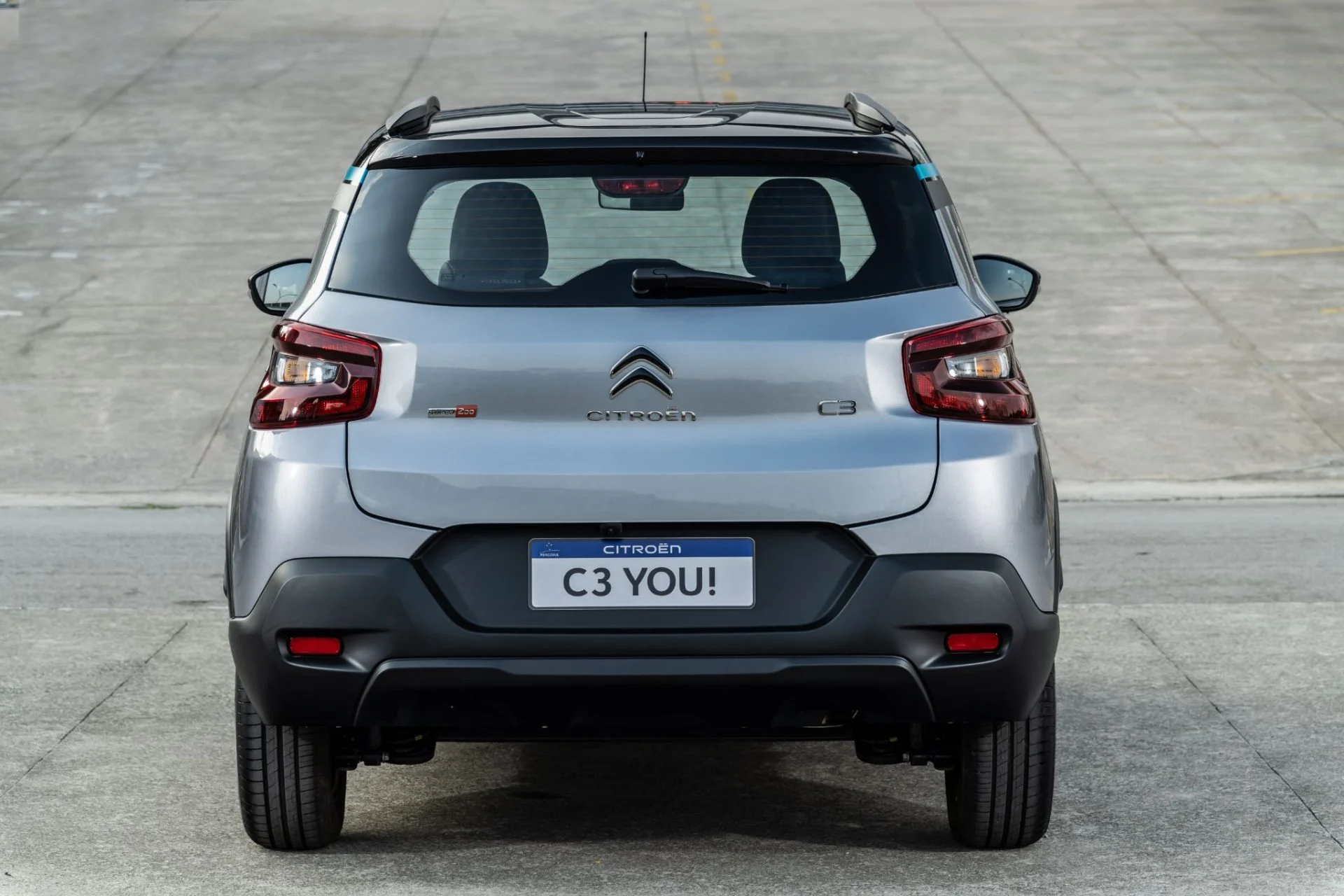 Traseira do Citroën C3 You!