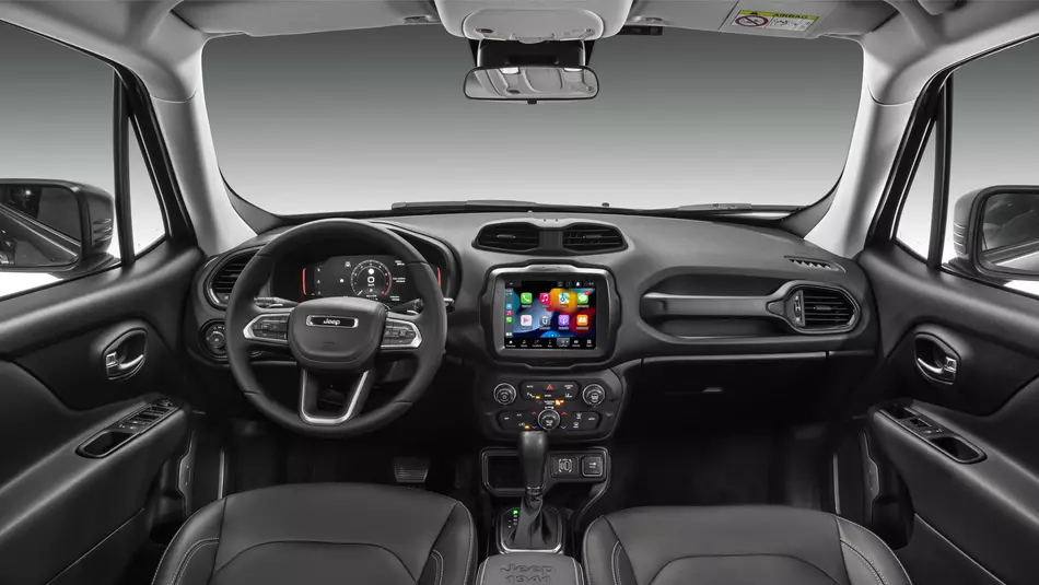 Interior do Jeep Renegade 2025