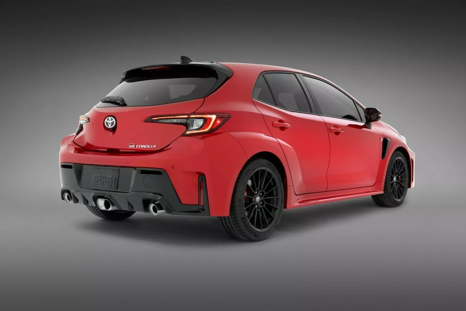 Traseira do Corolla GR-Sport 2025