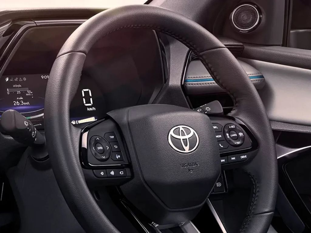 Volante do novo Toyota Yaris Cross 2025